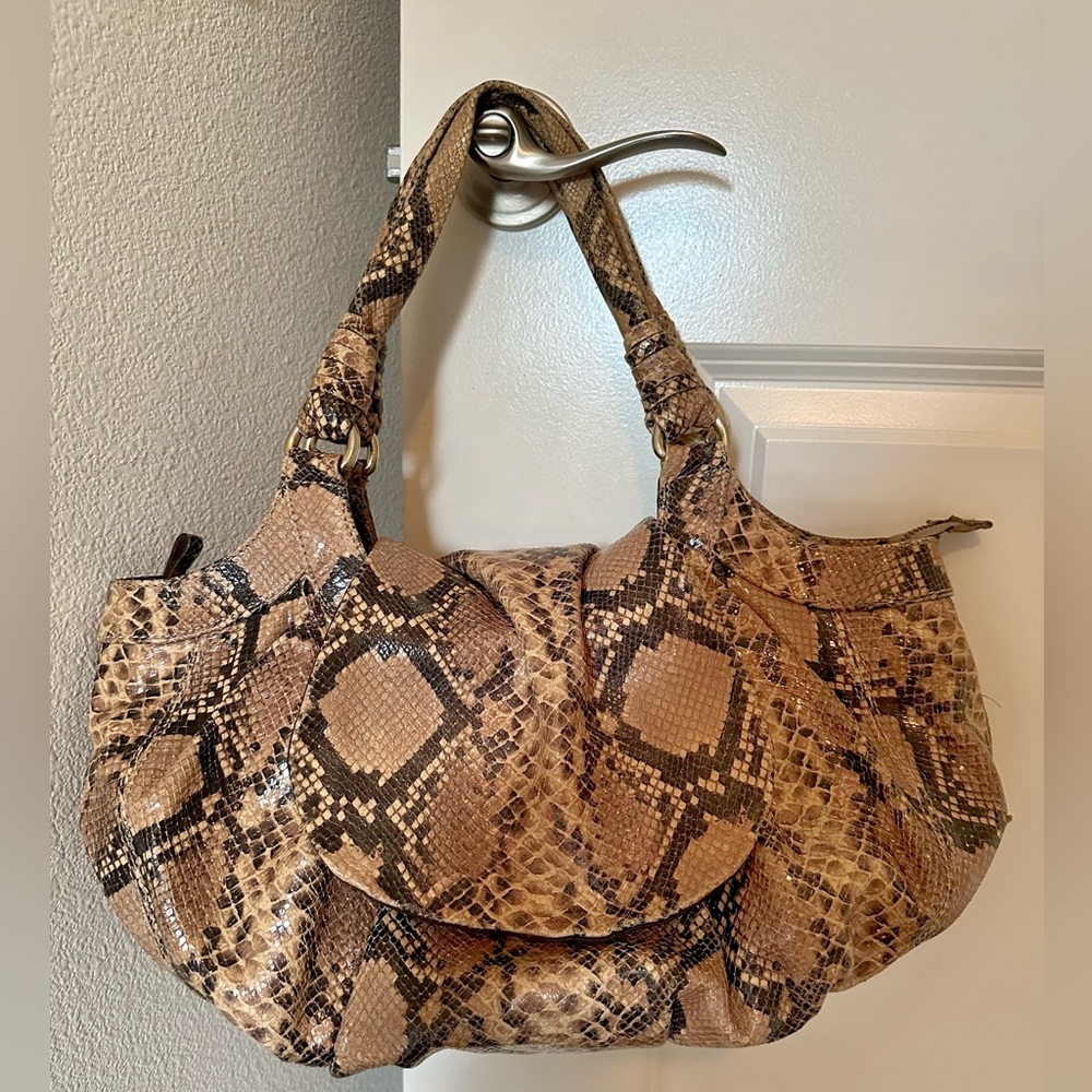 Uterque snake skin bag